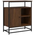 Miniatyrbilde 1 av 11: vidaXL Skjenk brun eik 69x35x80 cm konstruert tre