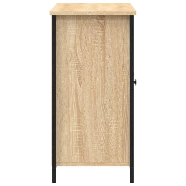 vidaXL Skänk sonoma-ek 100x35x70 cm konstruerat trä