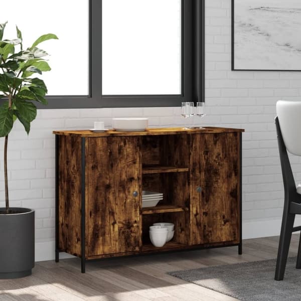 vidaXL Senkki savutammi 100x35x70 cm tekninen puu