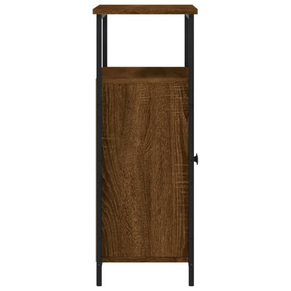 vidaXL Byrå brun ek 70x30x80 cm konstruerat trä