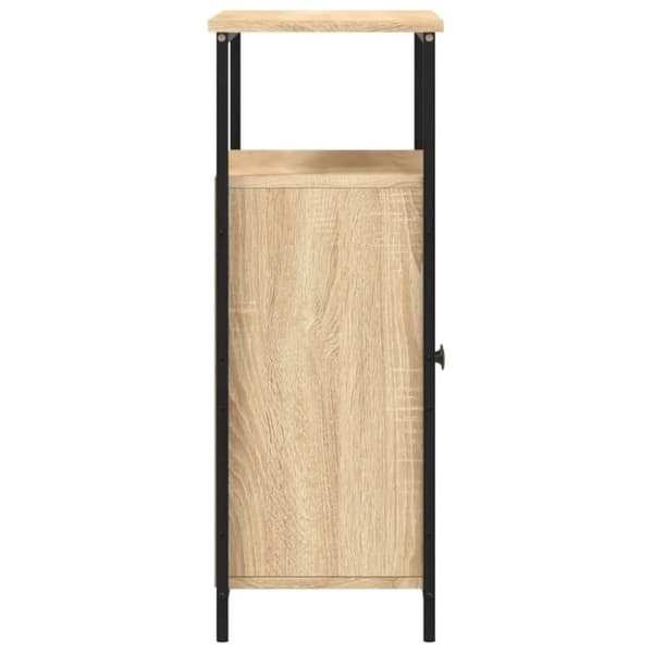 vidaXL Skänk sonoma-ek 70x30x80 cm konstruerat trä