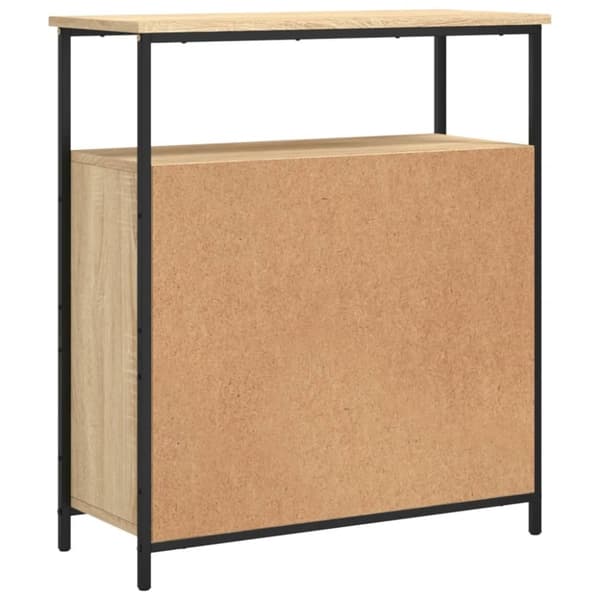 vidaXL Skänk sonoma-ek 70x30x80 cm konstruerat trä