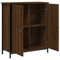 Pikkukuva 5 / 11: vidaXL Senkki ruskea tammi 70x30x80 cm tekninen puu