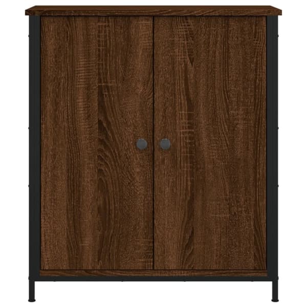 vidaXL Senkki ruskea tammi 70x30x80 cm tekninen puu