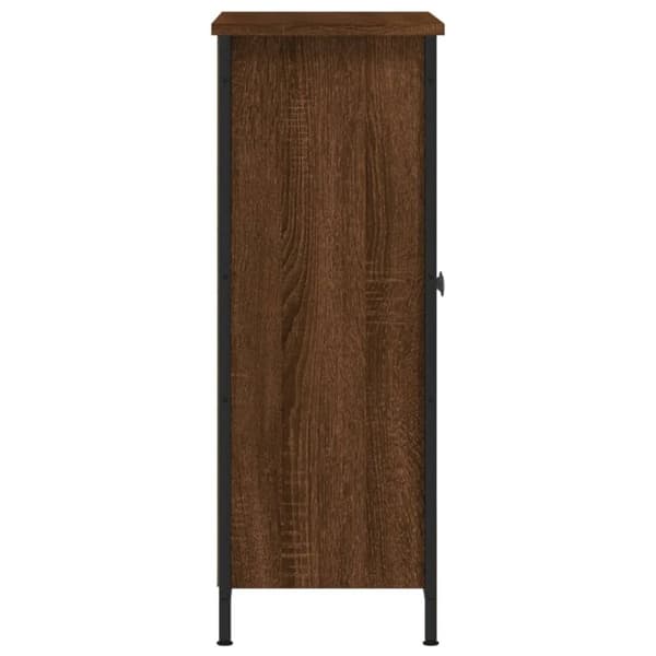 vidaXL Senkki ruskea tammi 70x30x80 cm tekninen puu