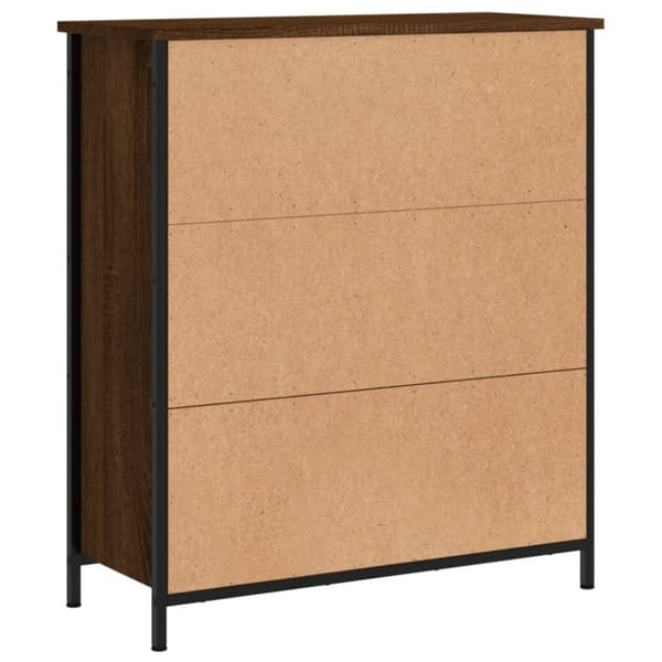 vidaXL Senkki ruskea tammi 70x30x80 cm tekninen puu