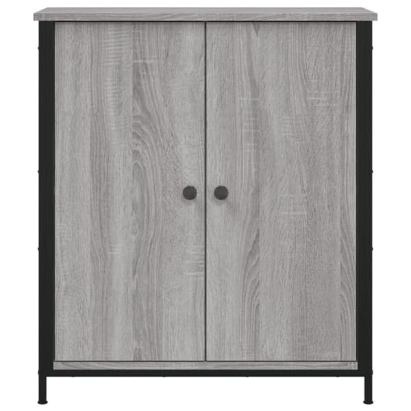 vidaXL Senkki harmaa Sonoma 70x30x80 cm tekninen puu