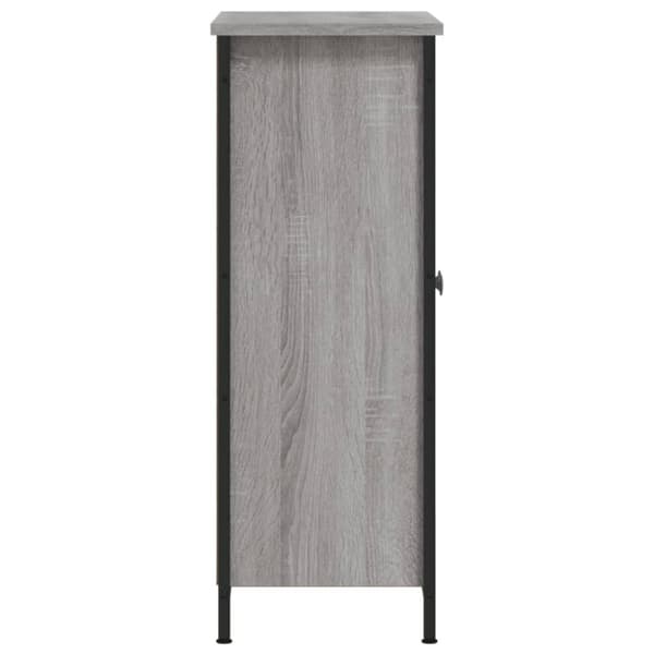 vidaXL Senkki harmaa Sonoma 70x30x80 cm tekninen puu
