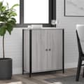 Pikkukuva 2 / 11: vidaXL Senkki harmaa Sonoma 70x30x80 cm tekninen puu