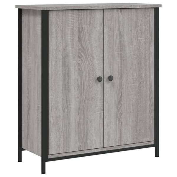 vidaXL Senkki harmaa Sonoma 70x30x80 cm tekninen puu