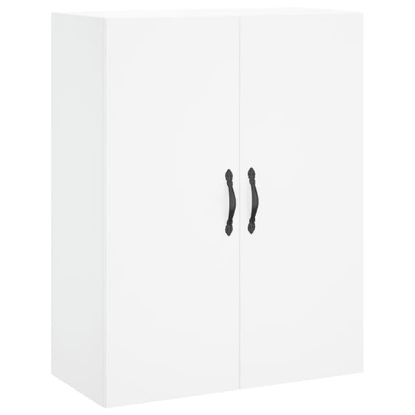 vidaXL Highboard hvit 69,5x34x180 cm konstruert tre