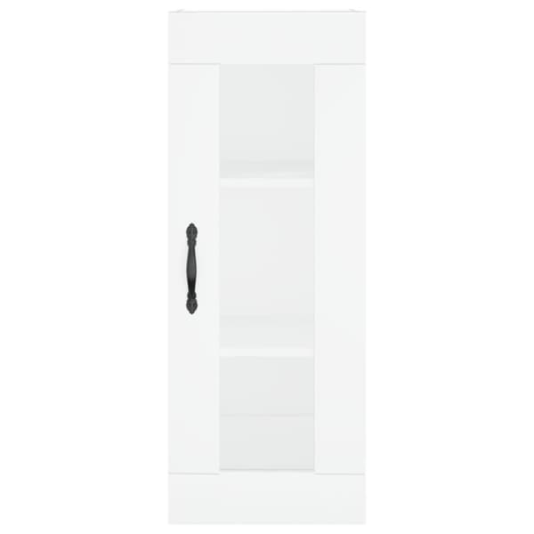 vidaXL skab 34,5x34x180 cm konstrueret træ hvid