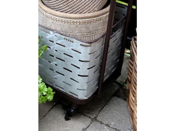 Vagn med förvaringskorgar Chic Antique