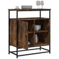 Miniatyrbilde 4 av 11: vidaXL Skjenk røkt eik 69x35x80 cm konstruert tre