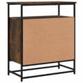 Miniatyrbilde 8 av 11: vidaXL Skjenk røkt eik 69x35x80 cm konstruert tre