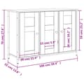 Pikkukuva 11 / 11: vidaXL Senkki ruskea tammi 100x35x70 cm tekninen puu