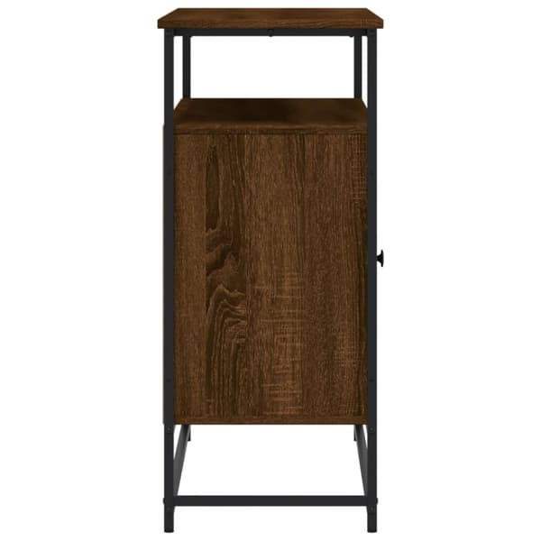 vidaXL Senkki ruskea tammi 100x35x80 cm tekninen puu