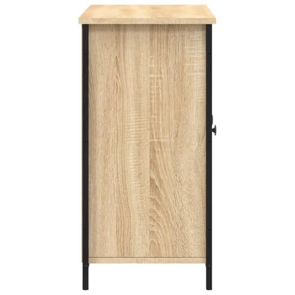 vidaXL Skänk sonoma-ek 100x35x75 cm konstruerat trä