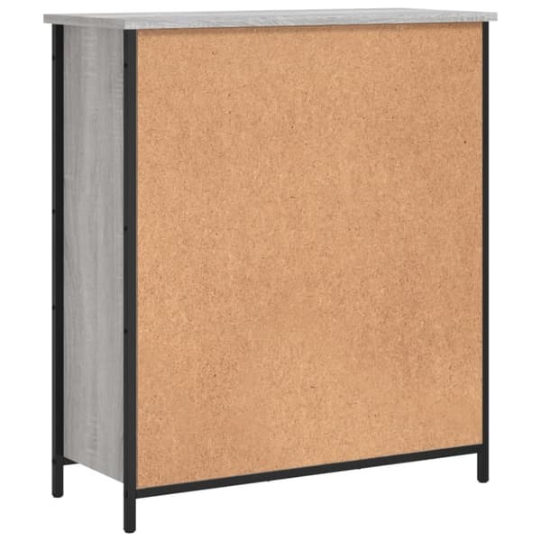 vidaXL Skjenk grå sonoma 70x30x80 cm konstruert tre
