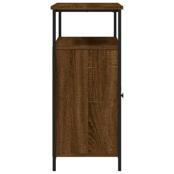 vidaXL Senkki ruskea tammi 100x35x80 cm tekninen puu