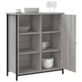 Pikkukuva 4 / 11: vidaXL Senkki harmaa Sonoma 70x30x80 cm tekninen puu