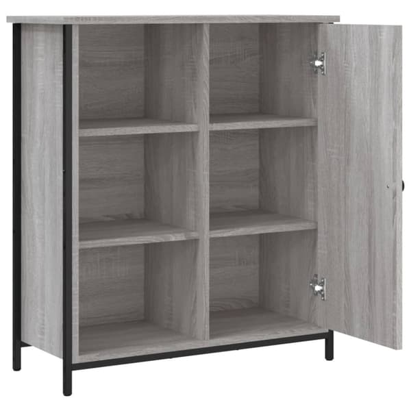 vidaXL Senkki harmaa Sonoma 70x30x80 cm tekninen puu