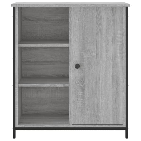 vidaXL Senkki harmaa Sonoma 70x30x80 cm tekninen puu