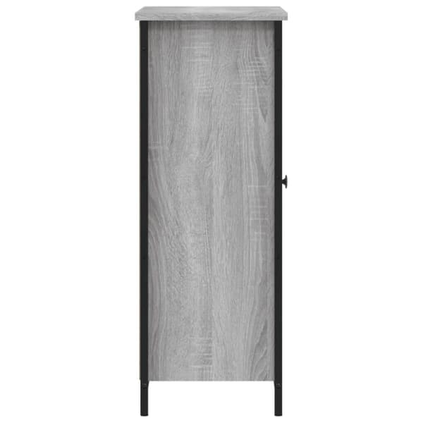 vidaXL Senkki harmaa Sonoma 70x30x80 cm tekninen puu