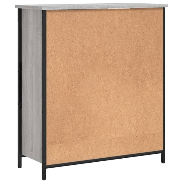 vidaXL Senkki harmaa Sonoma 70x30x80 cm tekninen puu