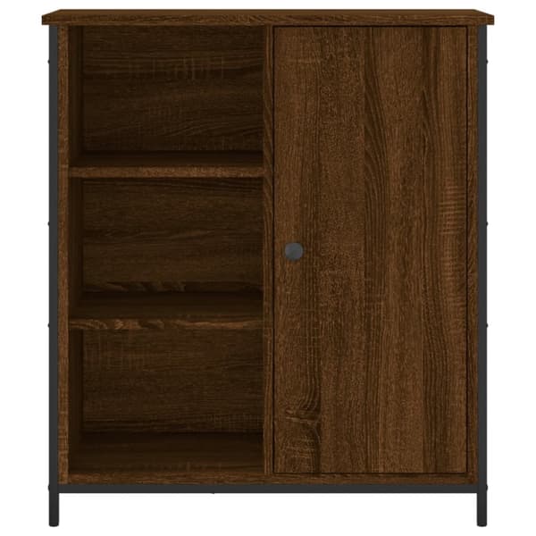 vidaXL skab 70x30x80 cm konstrueret træ brun egetræsfarve