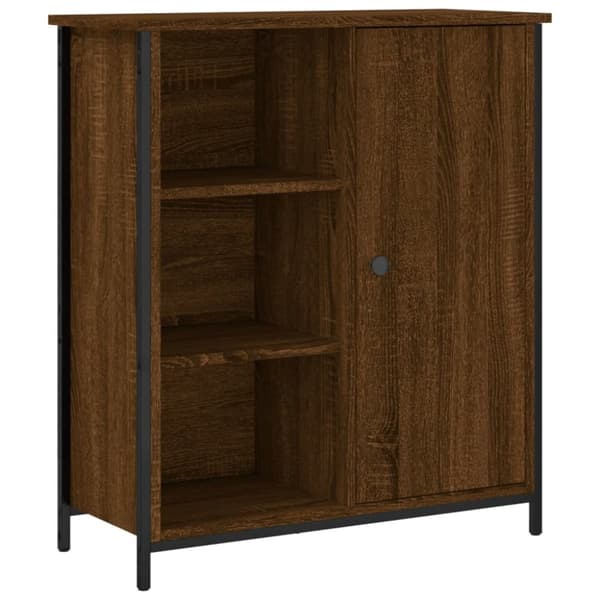 vidaXL skab 70x30x80 cm konstrueret træ brun egetræsfarve