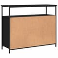 Pikkukuva 7 / 11: vidaXL Senkki musta 100x35x80 cm tekninen puu