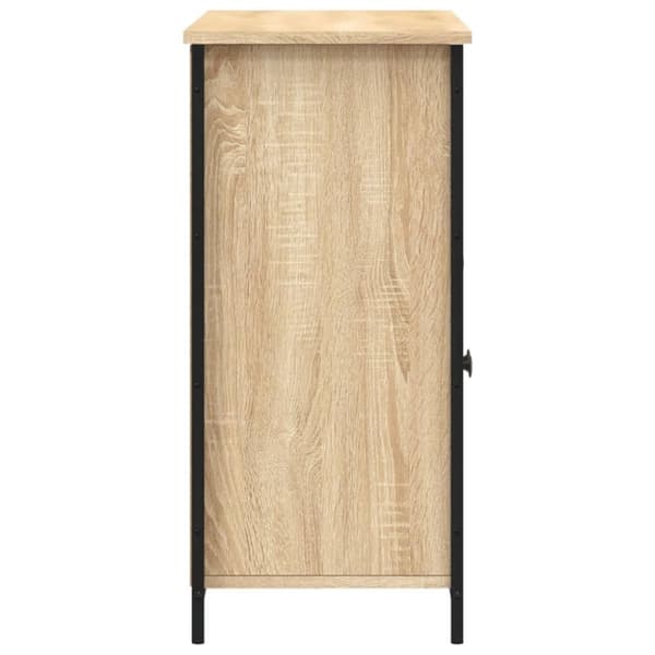 vidaXL skænk 100x35x75 cm konstrueret træ sonoma-eg