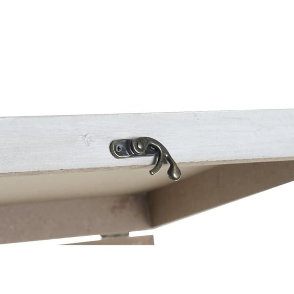 Dekorationslåda DKD Home Decor Vit Svart Gyllene Trä MDF Modern Vas (2 antal)