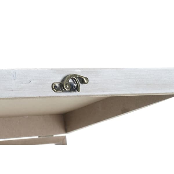 Dekorationslåda DKD Home Decor Multicolour Trä MDF Strand Medelhavs Räknare (2 antal)