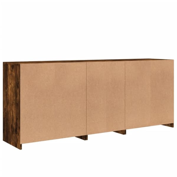 vidaXL Senkki LED-valoilla savutammi 162x37x67 cm