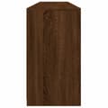Pikkukuva 7 / 11: vidaXL Senkki LED-valoilla ruskea tammi 162x37x67 cm