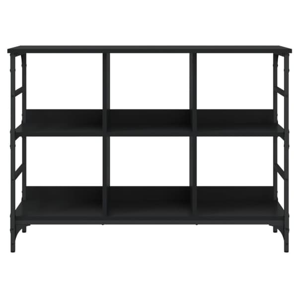 vidaXL Senkki musta 102x32x73,5 cm tekninen puu
