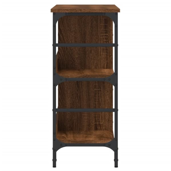 vidaXL Skänk brun ek 102x32x73,5 cm konstruerat trä
