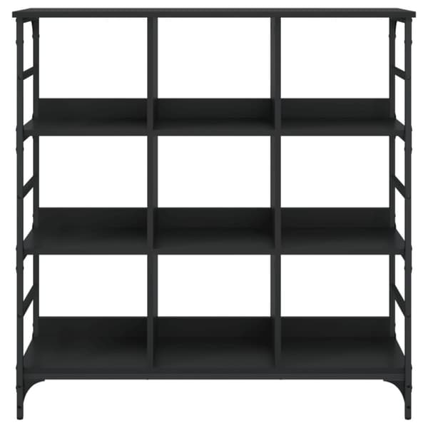 vidaXL Senkki musta 102x32x103,5 cm tekninen puu