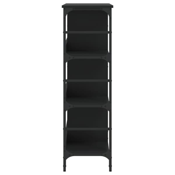 vidaXL Senkki musta 102x32x103,5 cm tekninen puu
