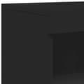 Pikkukuva 11 / 11: vidaXL Senkki LED-valoilla musta 162x37x100 cm
