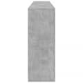 Pikkukuva 6 / 11: vidaXL Senkki LED-valoilla betoninharmaa 202x37x100 cm