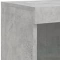 Pikkukuva 10 / 11: vidaXL Senkki LED-valoilla betoninharmaa 202x37x100 cm