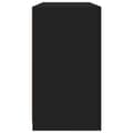 Pikkukuva 7 / 11: vidaXL Senkki LED-valoilla musta 123x37x67 cm