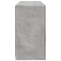 Pikkukuva 7 / 11: vidaXL Senkki LED-valoilla betoninharmaa 123x37x67 cm