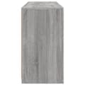 Pikkukuva 7 / 11: vidaXL Senkki LED-valoilla harmaa Sonoma 123x37x67 cm