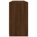 Miniatyrbilde 7 av 11: vidaXL Skjenk med LED-lys brun eik 163x37x67 cm