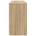Pikkukuva 7 / 11: vidaXL Senkki LED-valoilla Sonoma-tammi 123x37x67 cm