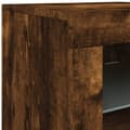 Pikkukuva 11 / 11: vidaXL Senkki LED-valoilla savutammi 123x37x67 cm
